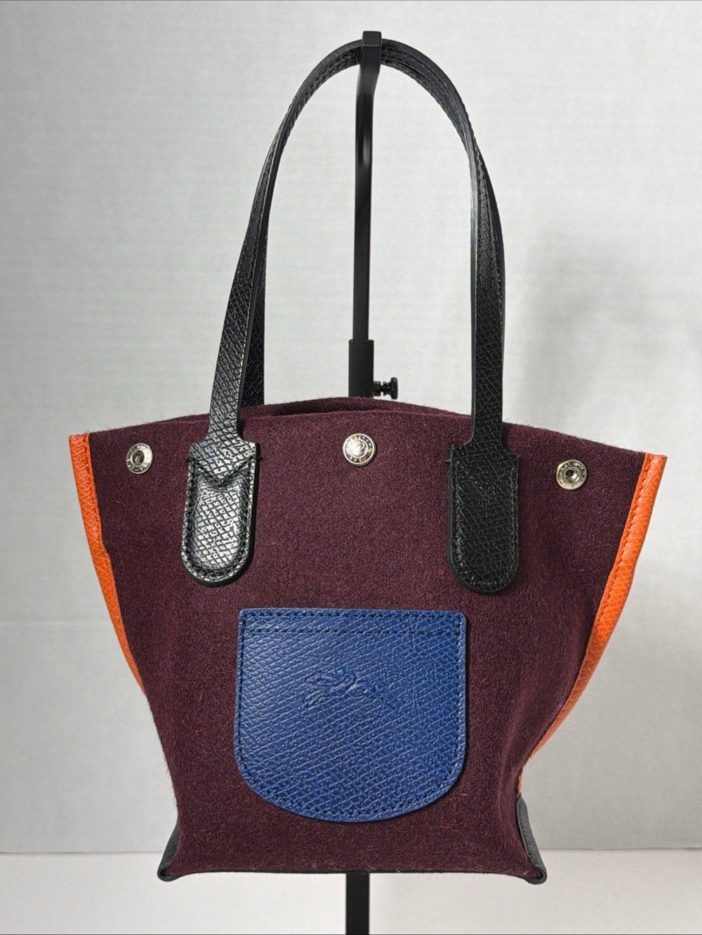 Longchamp ESSENTIAL FLANNELLE XS TOTE BAG Roseau NEW NWT